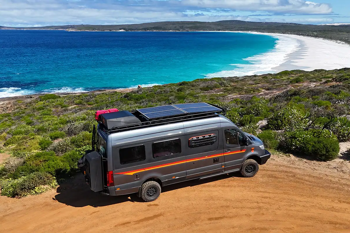 Kruiswagen overlooking the coast