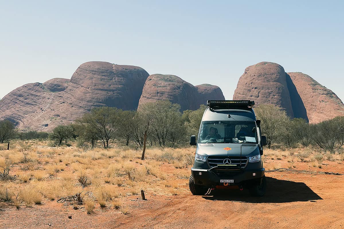 Kruiswagen at Kata Tjuta