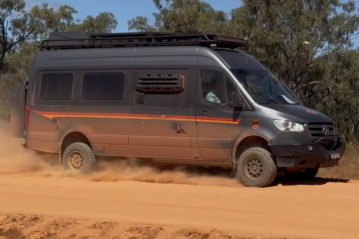 Remote dirt-road touring