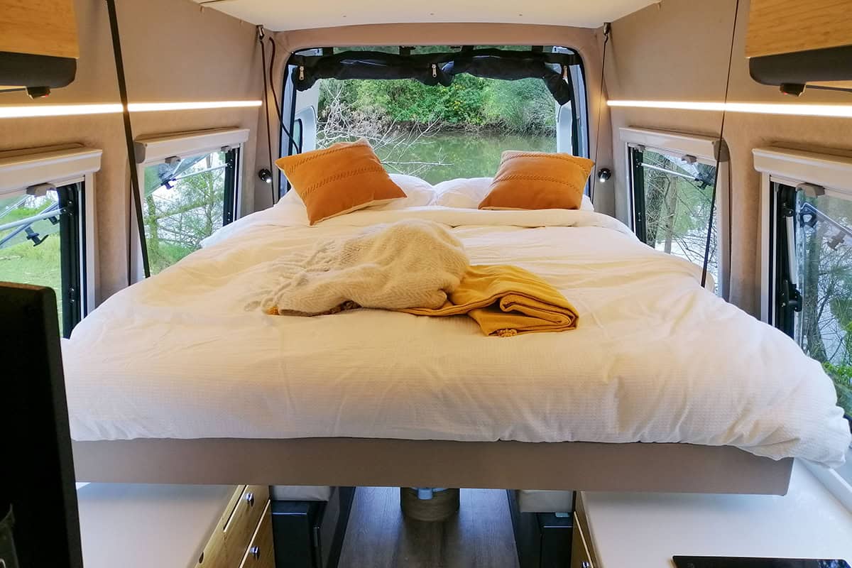 Main sleeping area