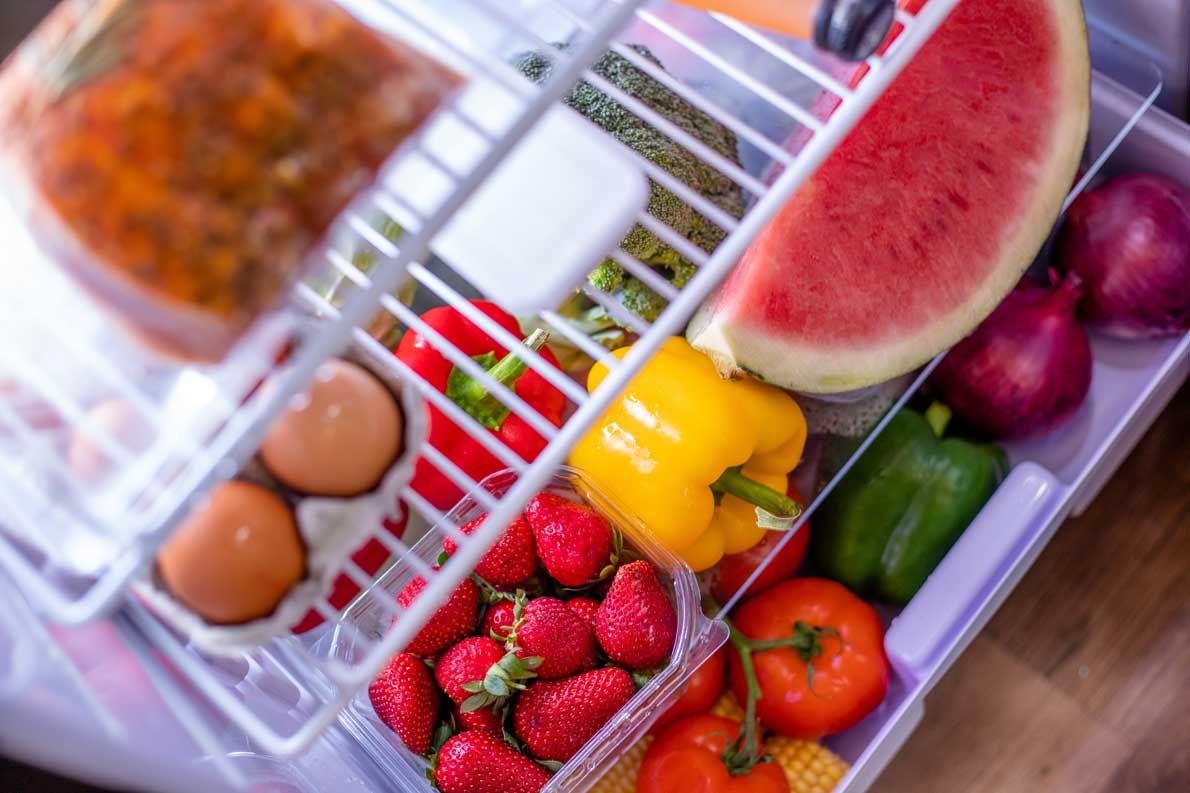 Fridge and food storage