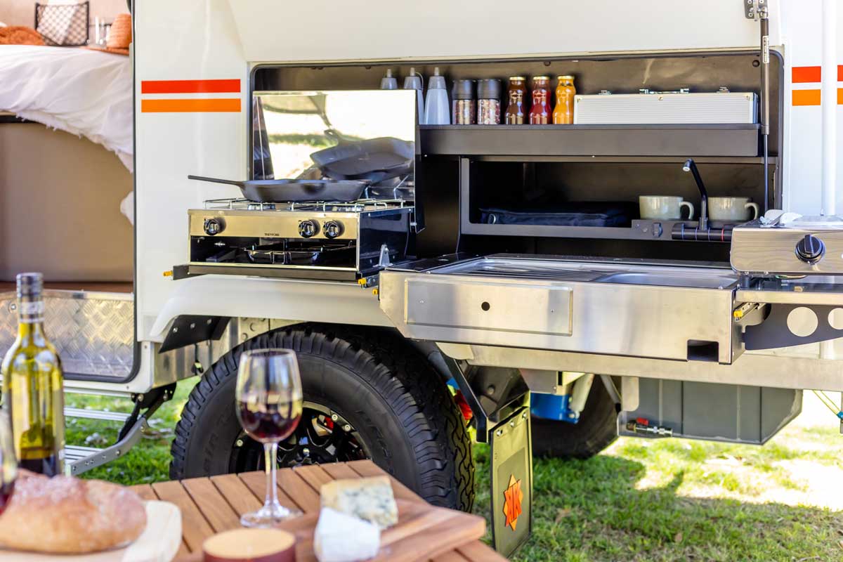 Outdoor kitchen