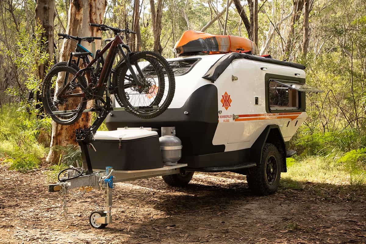 Kube passenger-side touring setup