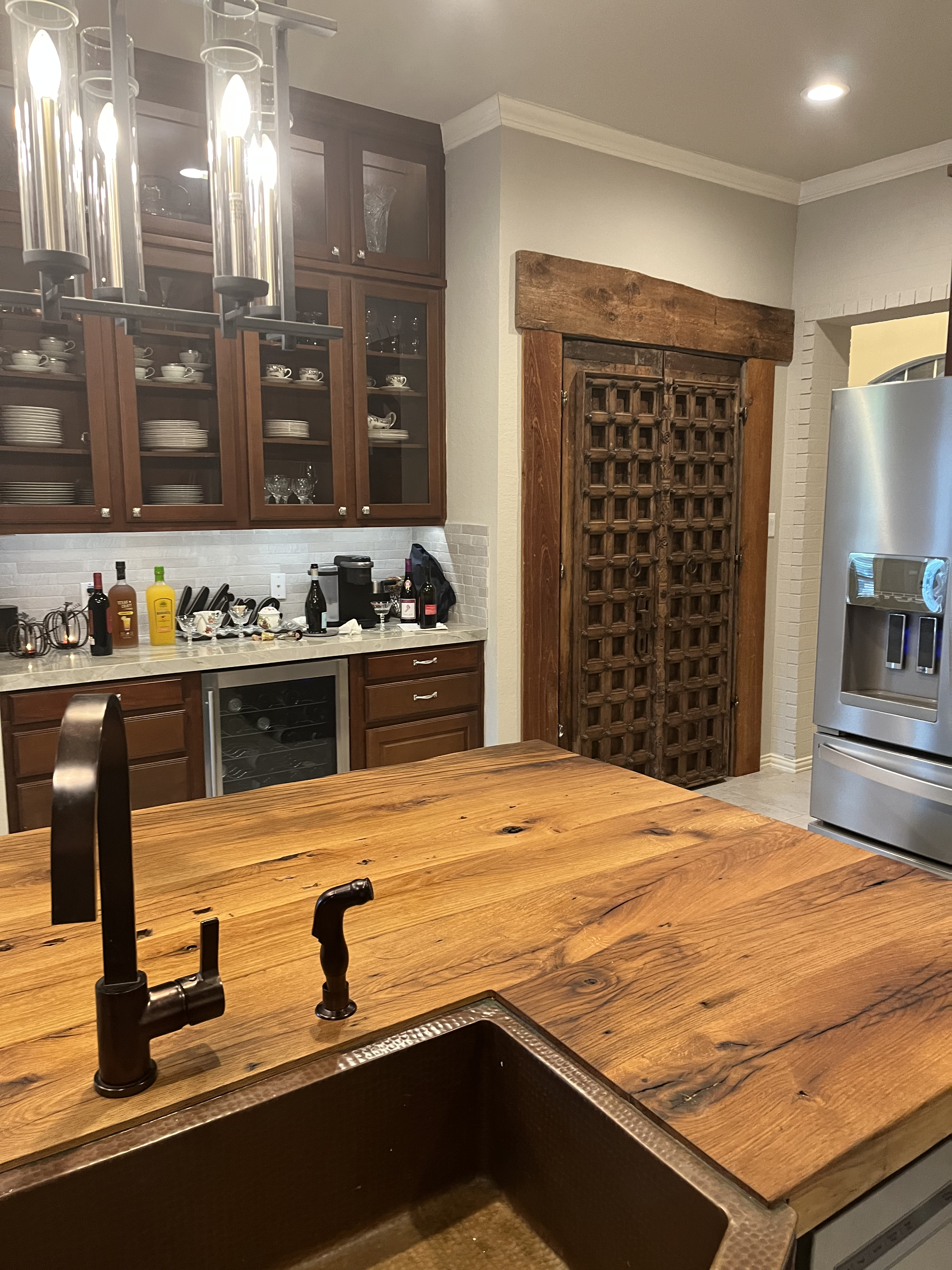 Custom kitchen cabinetry