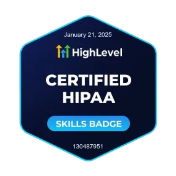 HighLevel Certified HIPAA Skills Badge