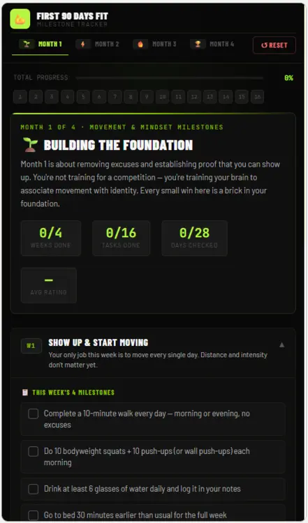 Fitness Tracker Product Example