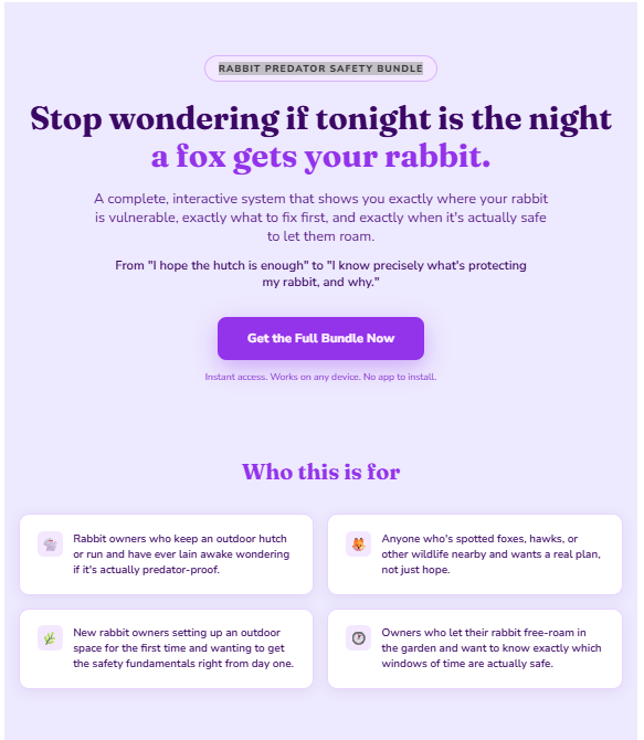 Rabbit Predator Safety Bundle preview