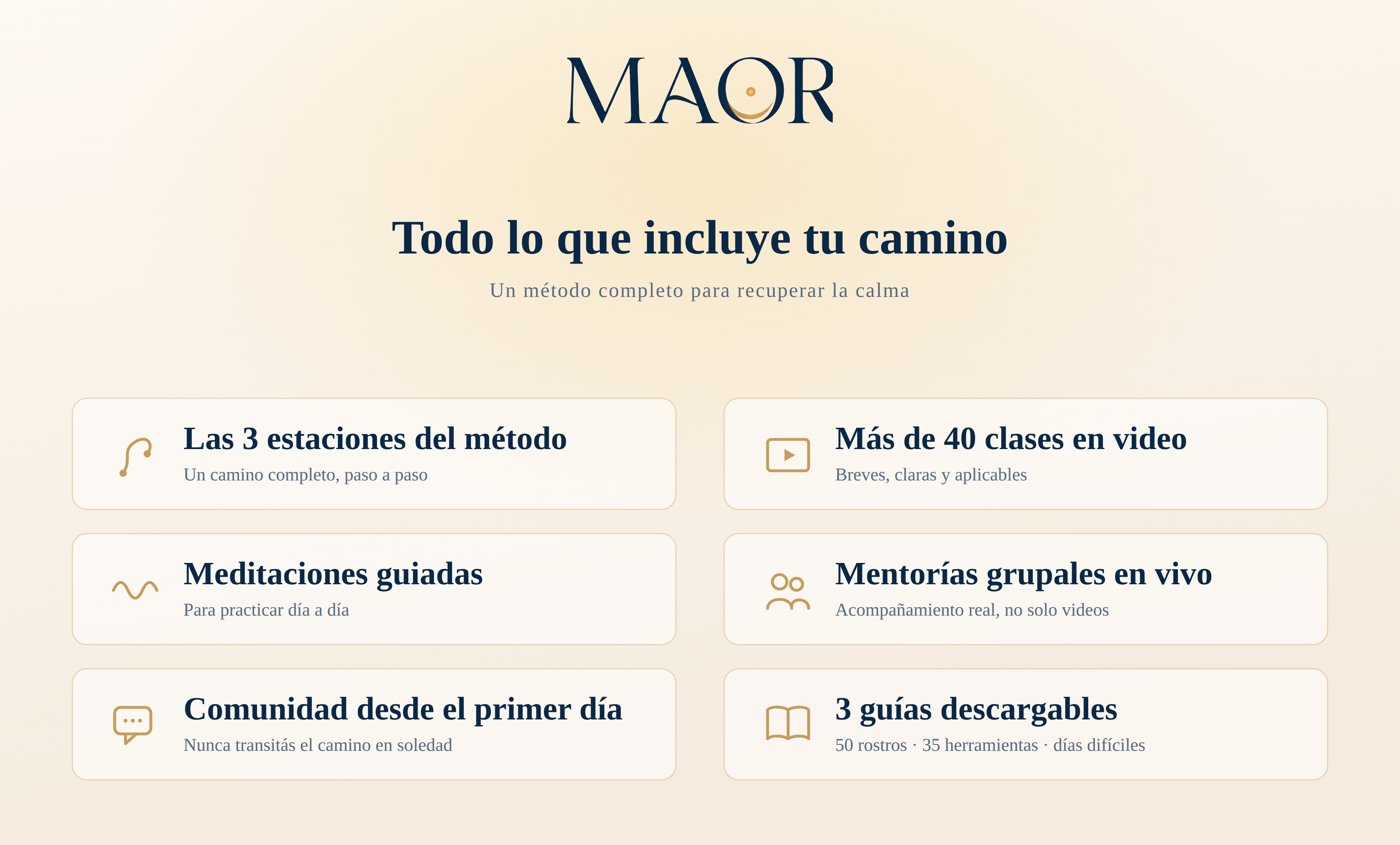 Método Maor - Edición de lanzamiento
