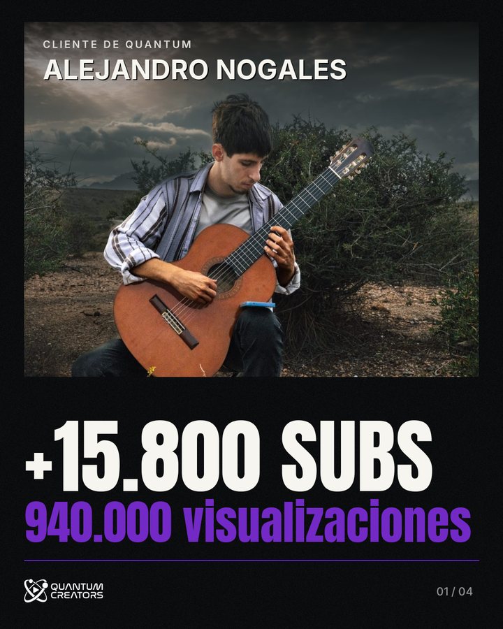 Alejandro Nogales, cliente de Quantum