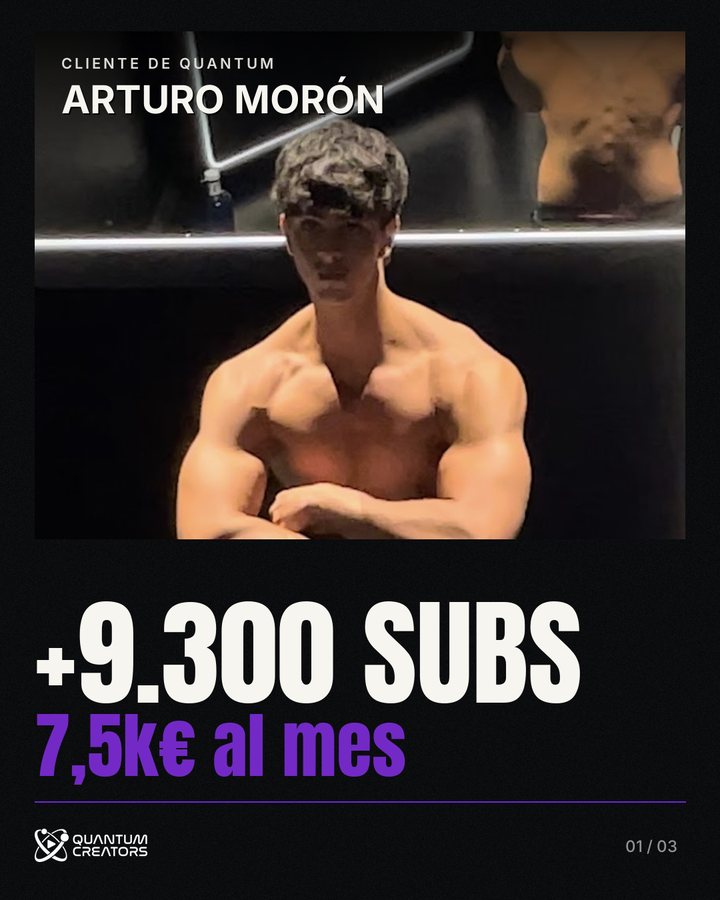 Arturo Morón, cliente de Quantum