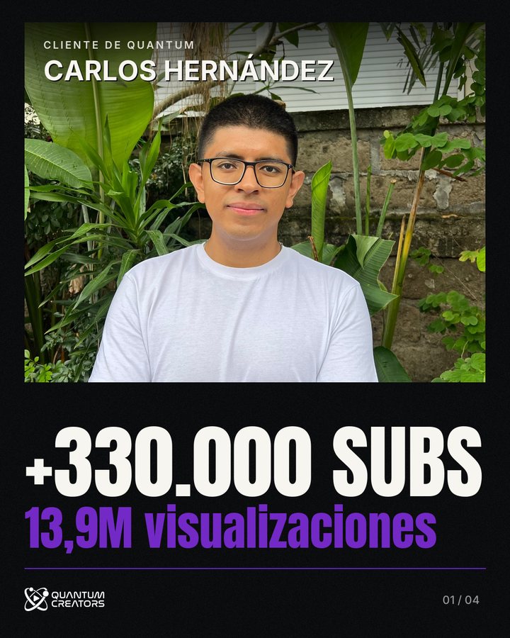 Carlos Hernández, cliente de Quantum