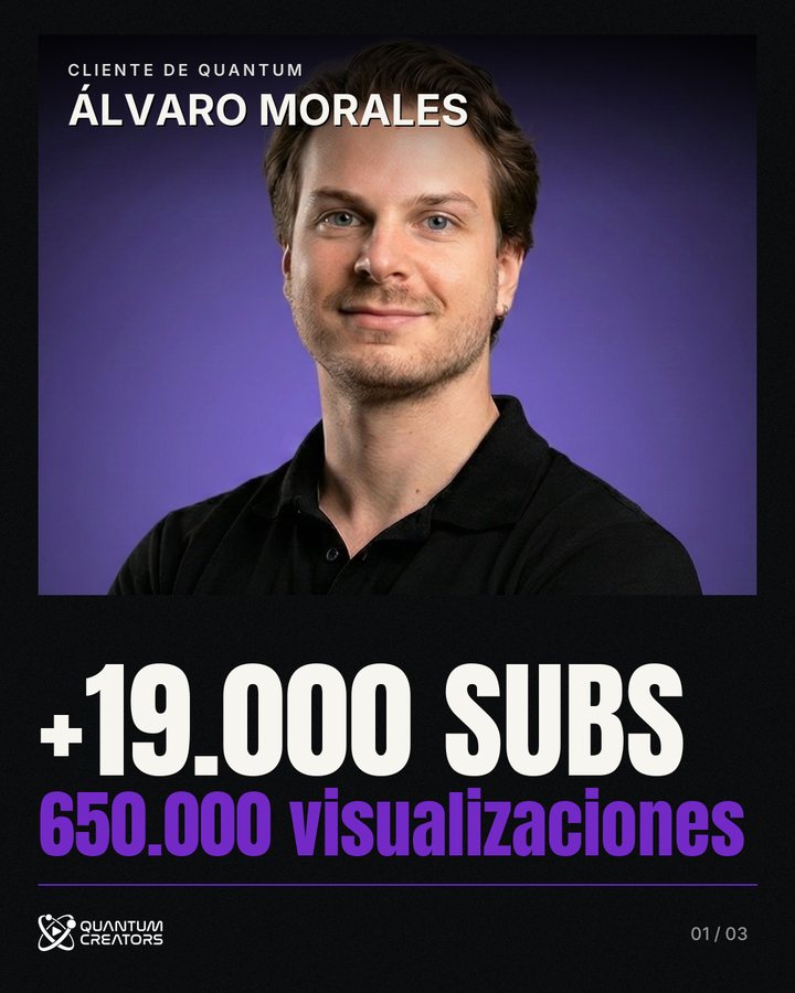 Álvaro Morales, cliente de Quantum