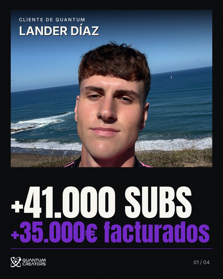 Lander Díaz, cliente de Quantum
