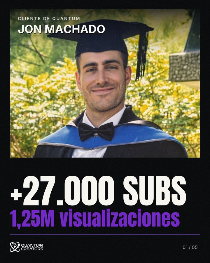 Jon Machado, cliente de Quantum