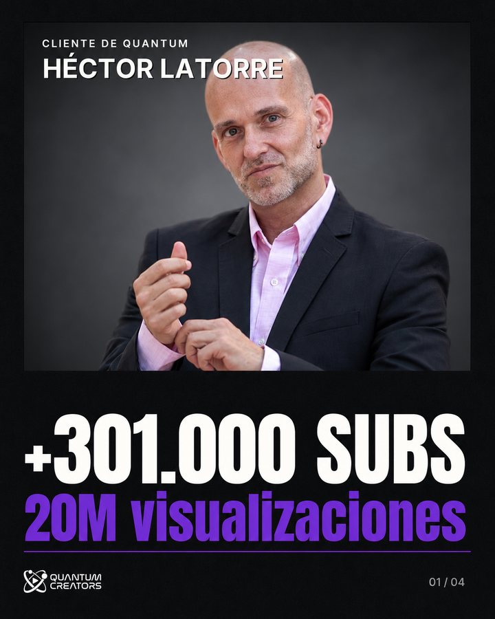 Héctor Latorre, cliente de Quantum