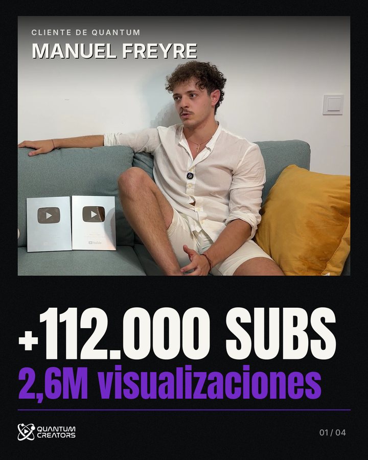 Manuel Freyre, cliente de Quantum