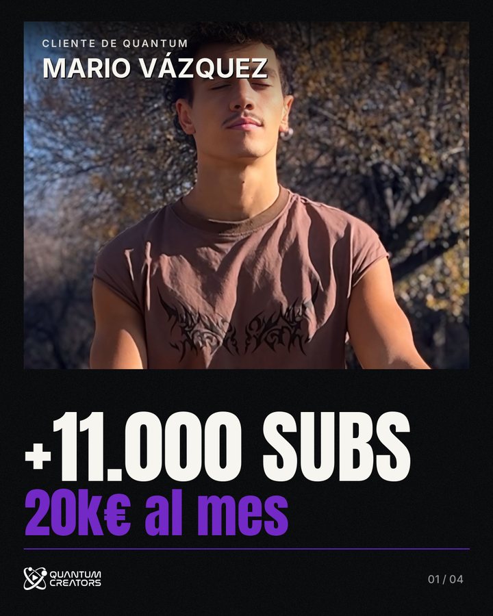 Mario Vázquez, cliente de Quantum