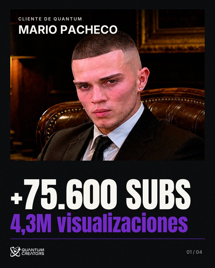 Mario Pacheco, cliente de Quantum