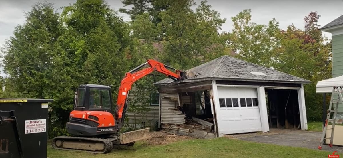 Garage Demolition