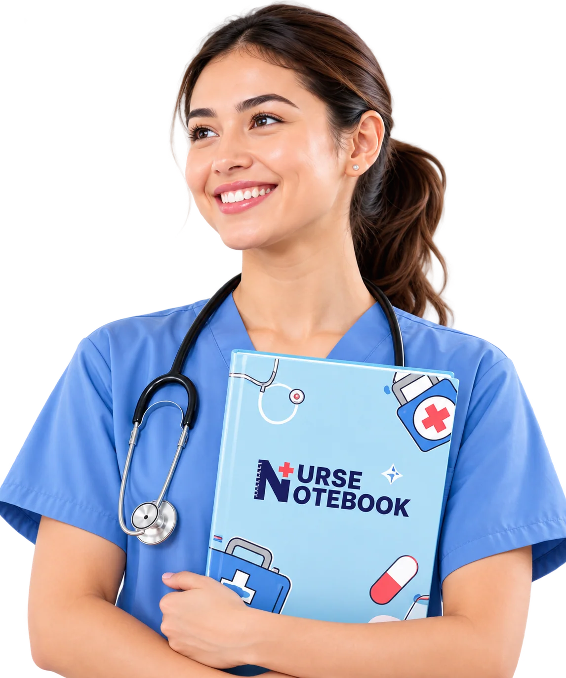 Nurse holding Nurse Notebook