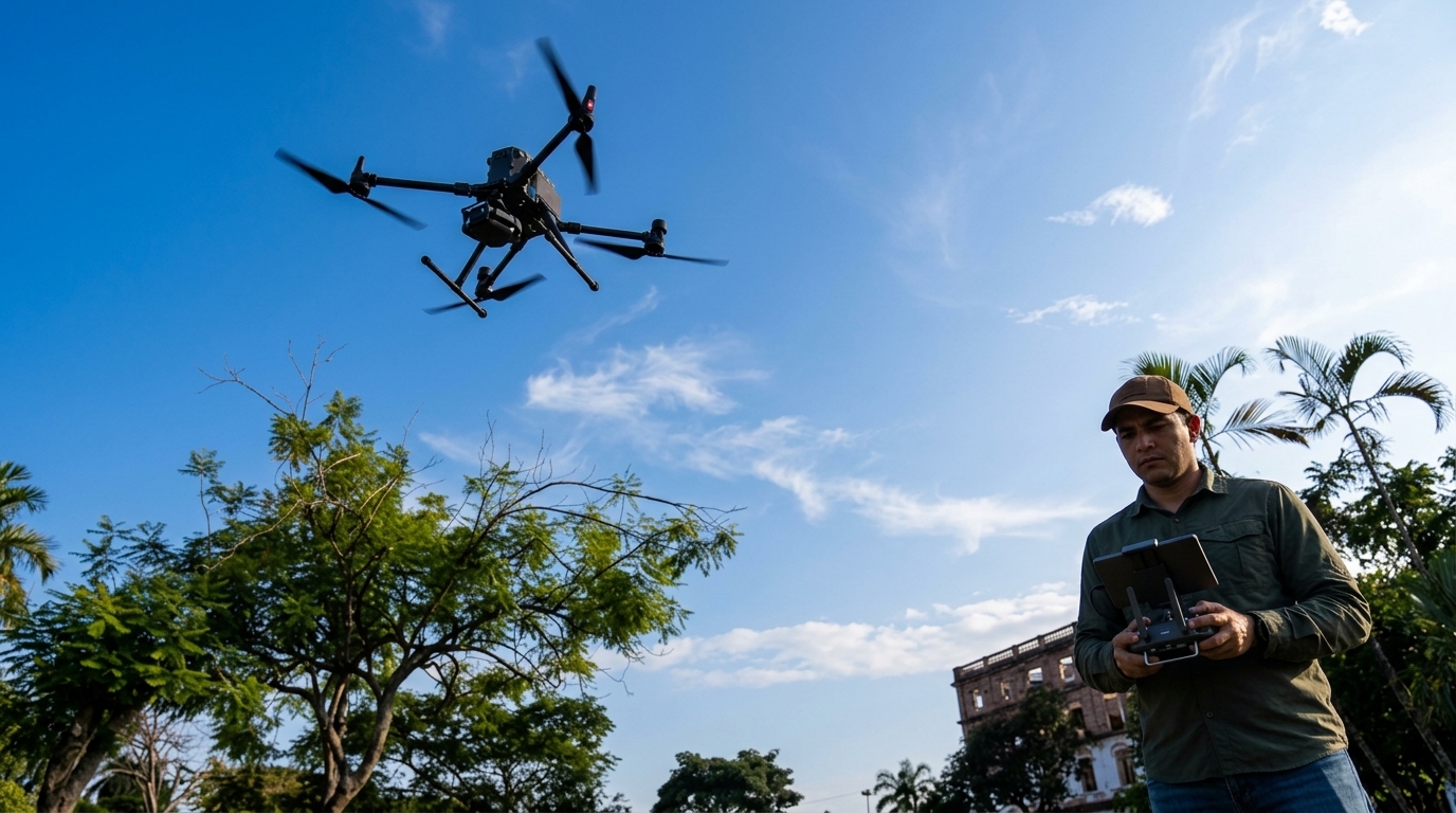 Gobierno frena la amenaza aérea del crimen organizado: limita la entrada de drones y partes para la fabricación de tecnología armada