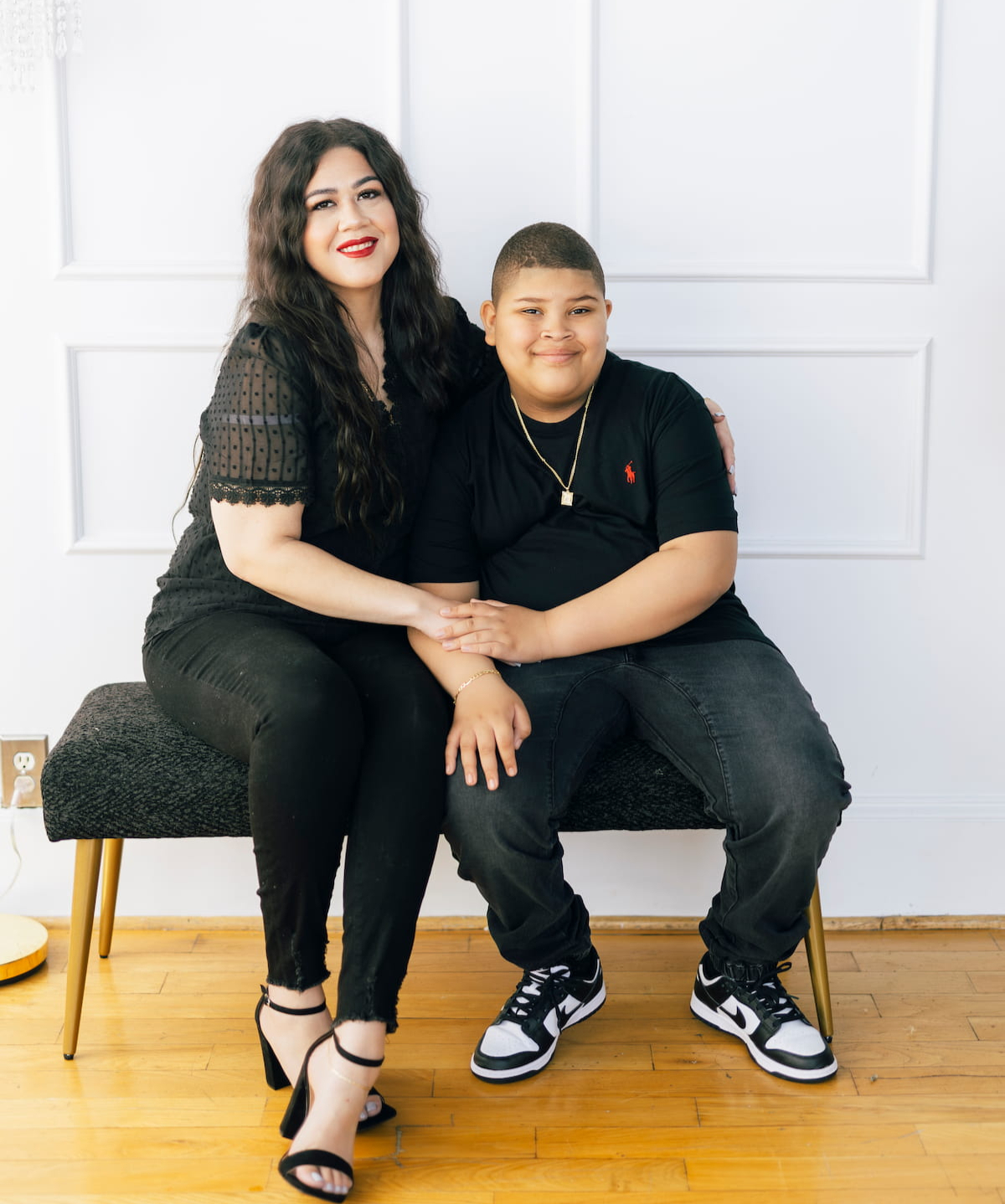 Family motherhood portrait Winston-Salem