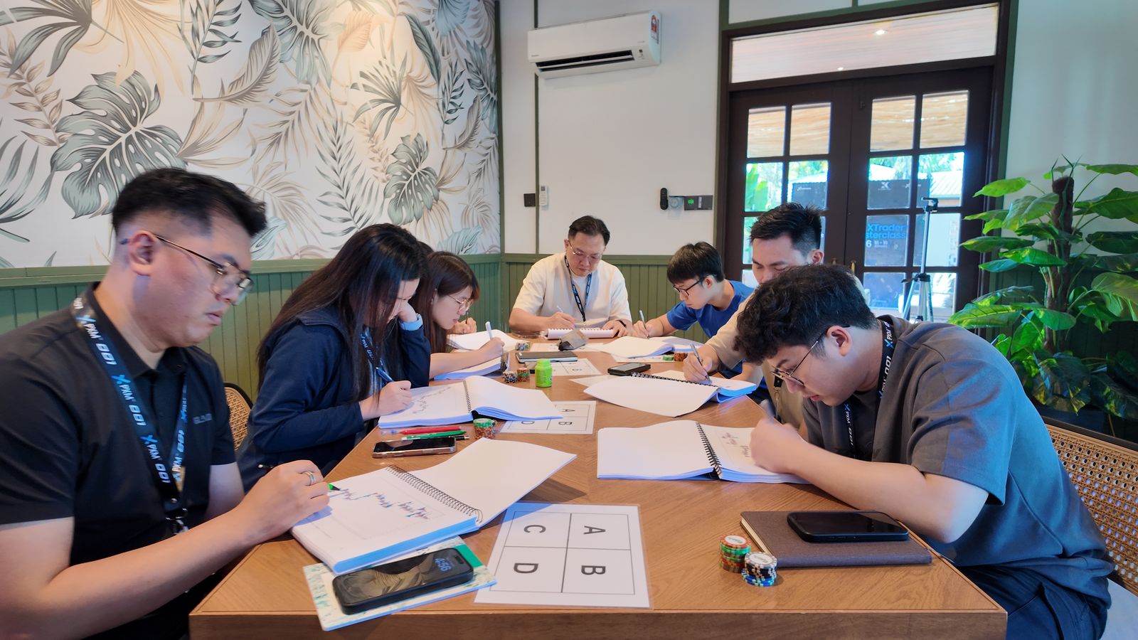 學員小組練習