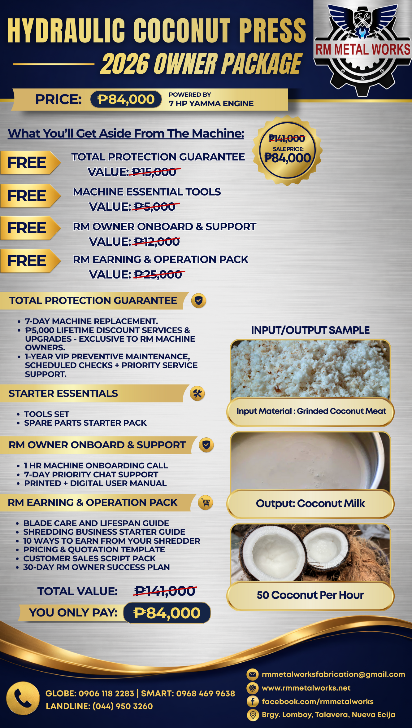 Coconut Husk Decorticator