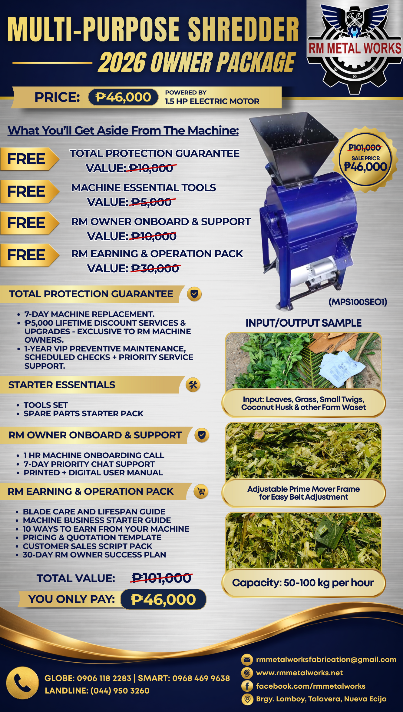 RM Multi-Purpose Shredder