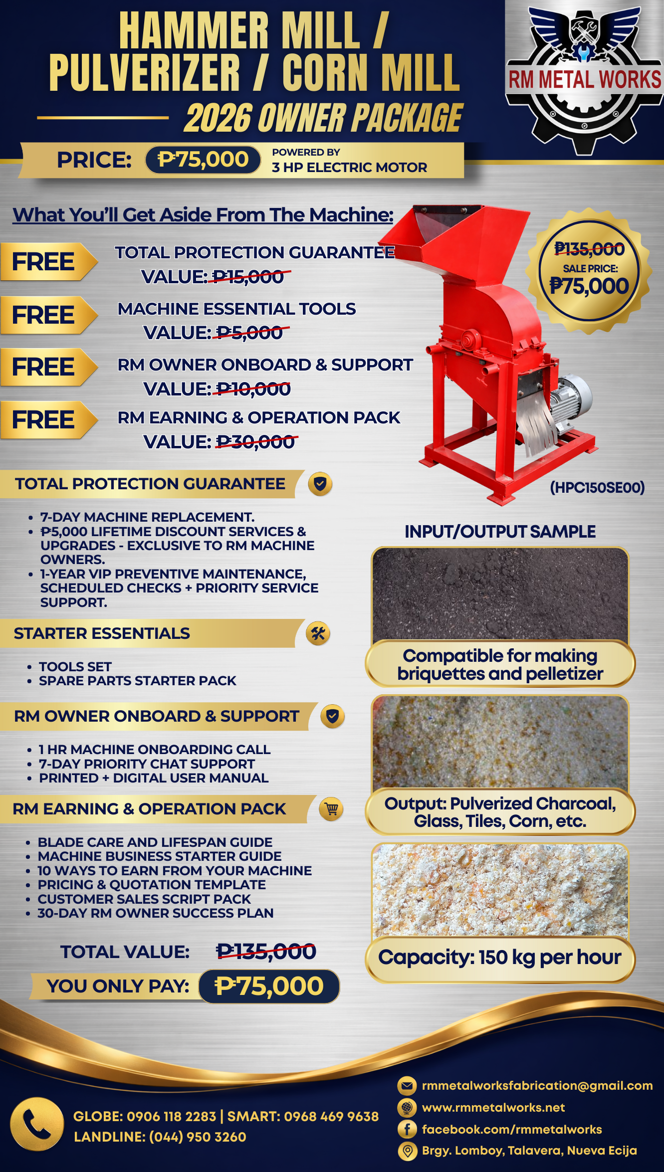 Hammer Mill Cyclone Blower