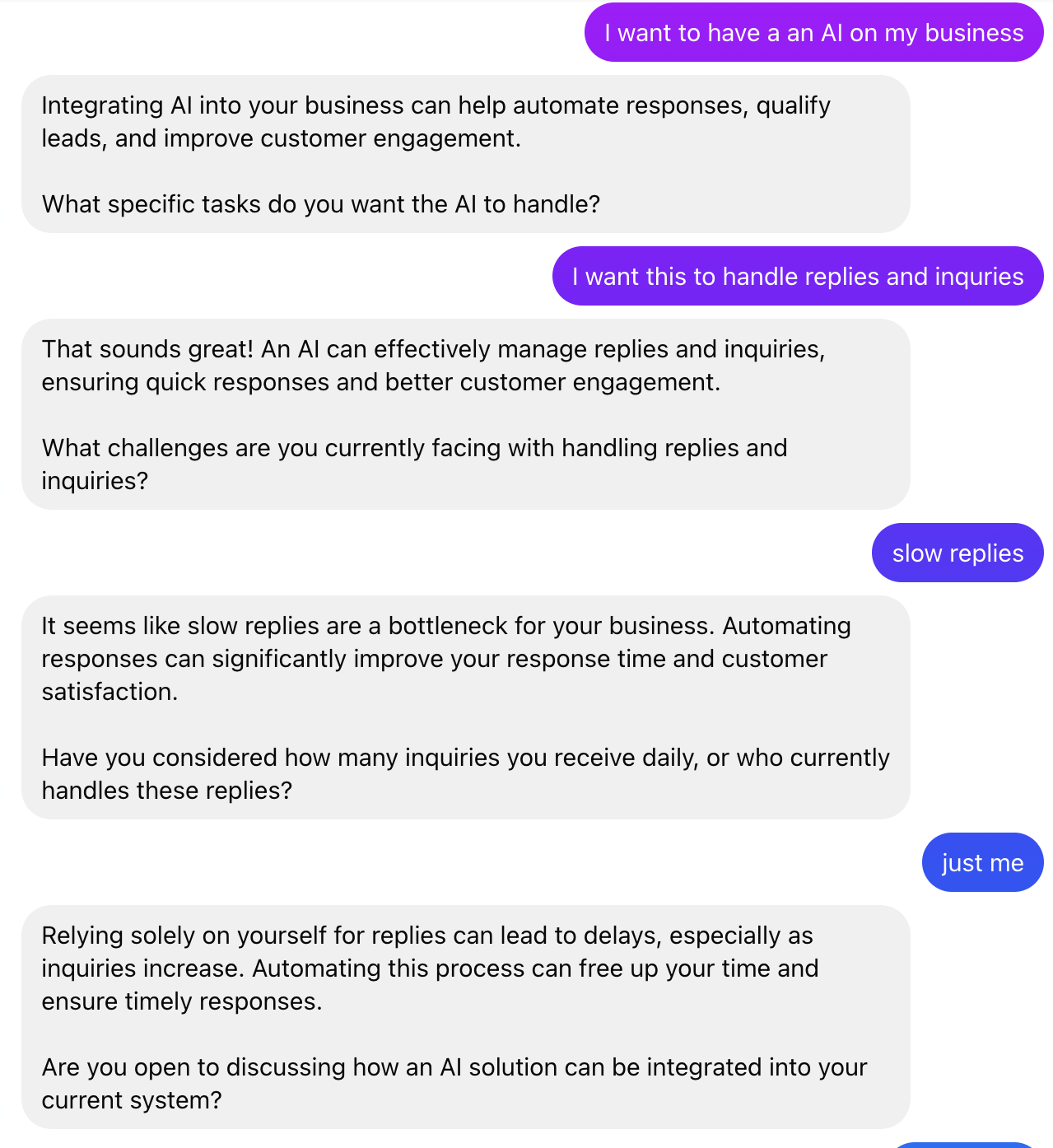 24/7 AI Sales Concierge