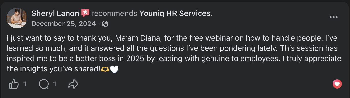 Testimonial from a decision-maker