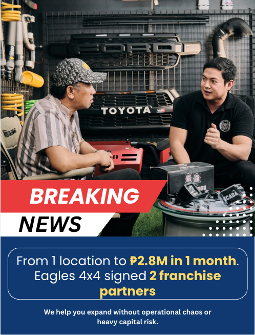 Franchising and licensing expansion visual