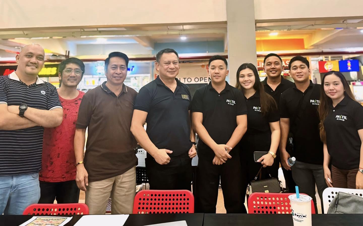 Founder at a Pastil King branch opening