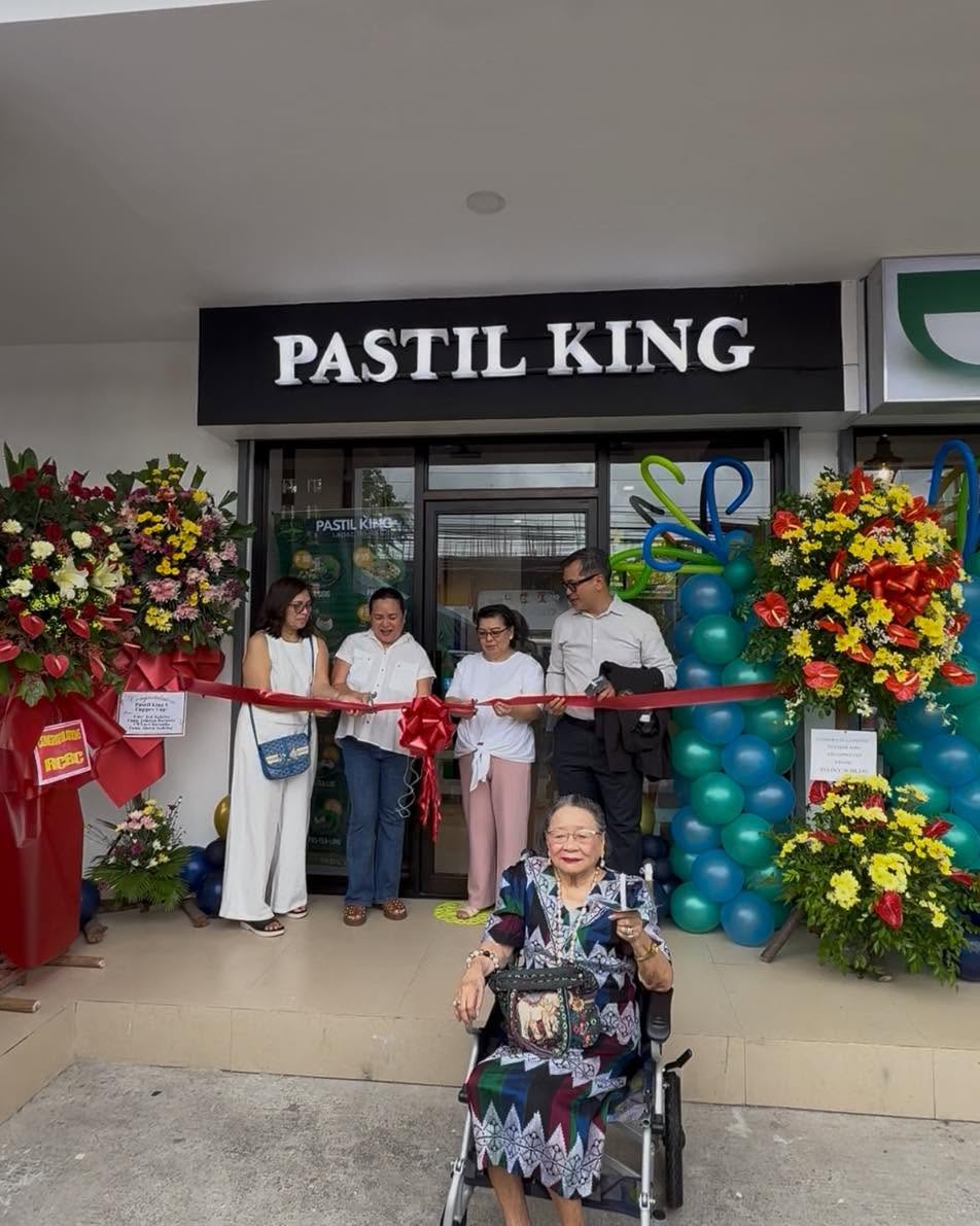 Finished Pastil King cart ready for opening