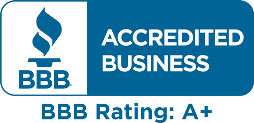 BBB Accredited Business A+ Rating Badge for Minute Men Painters