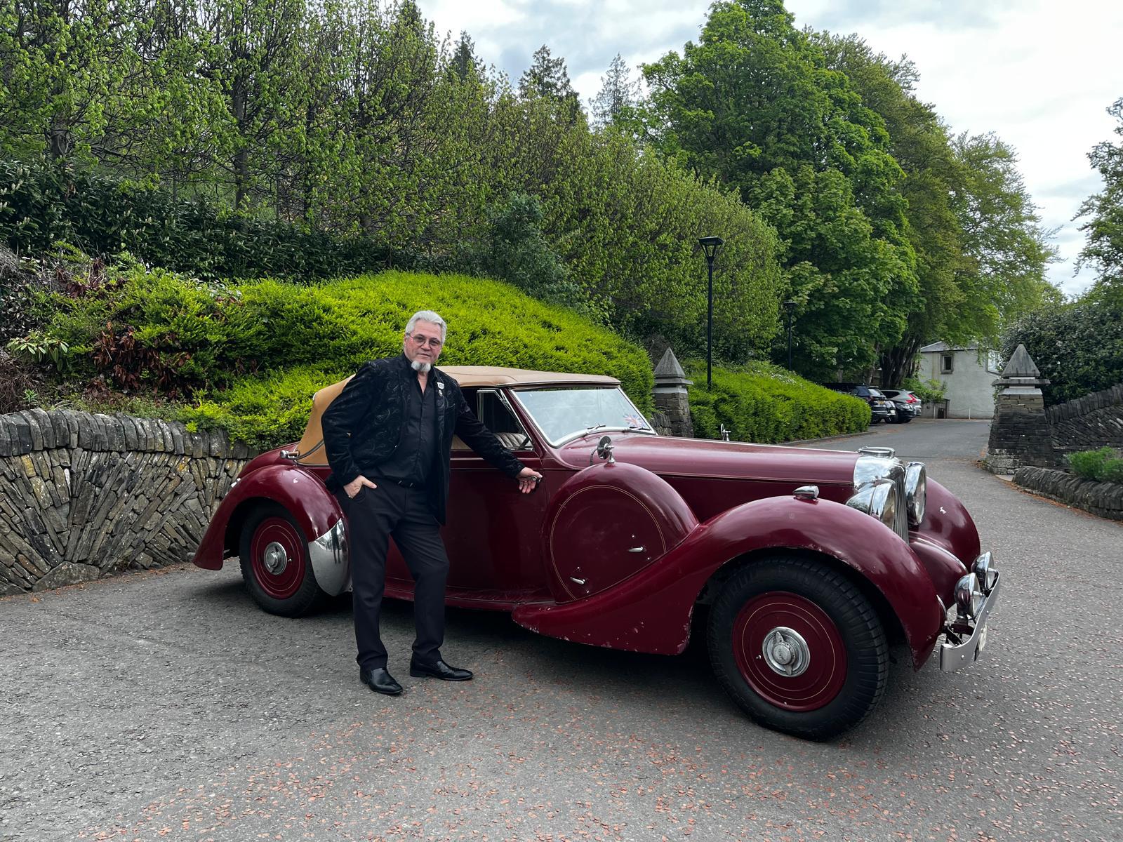 Arriving at Crieff Hydro