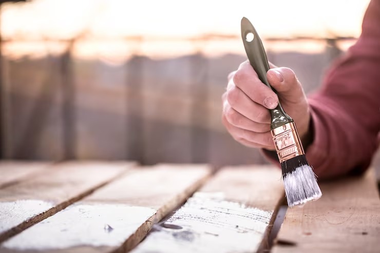 fence painting Denver