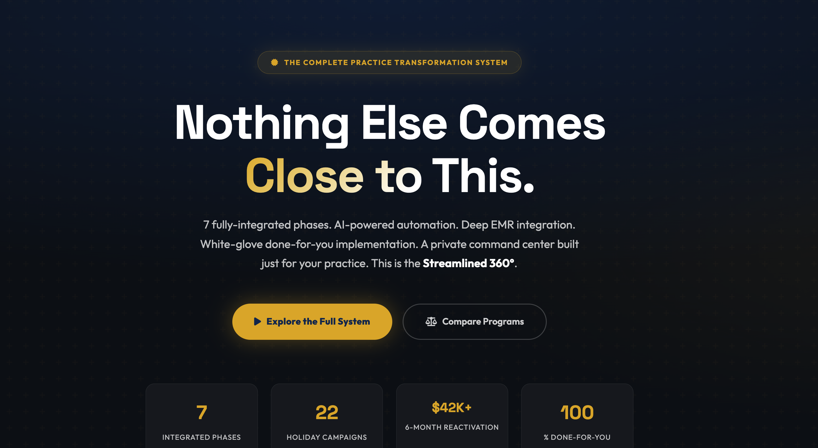 Streamlined 360° — complete cash PT growth system