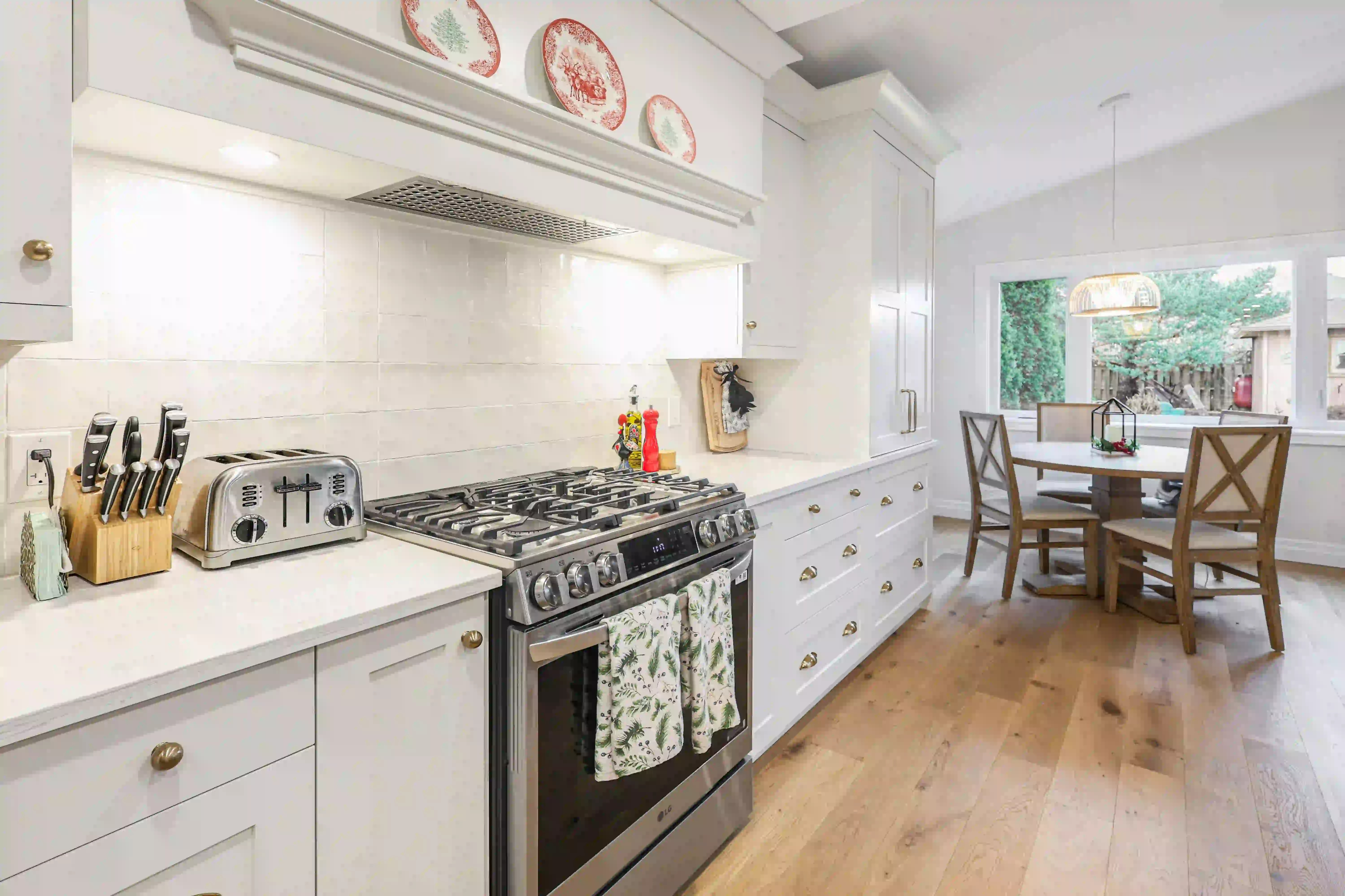 Kitchen range detail