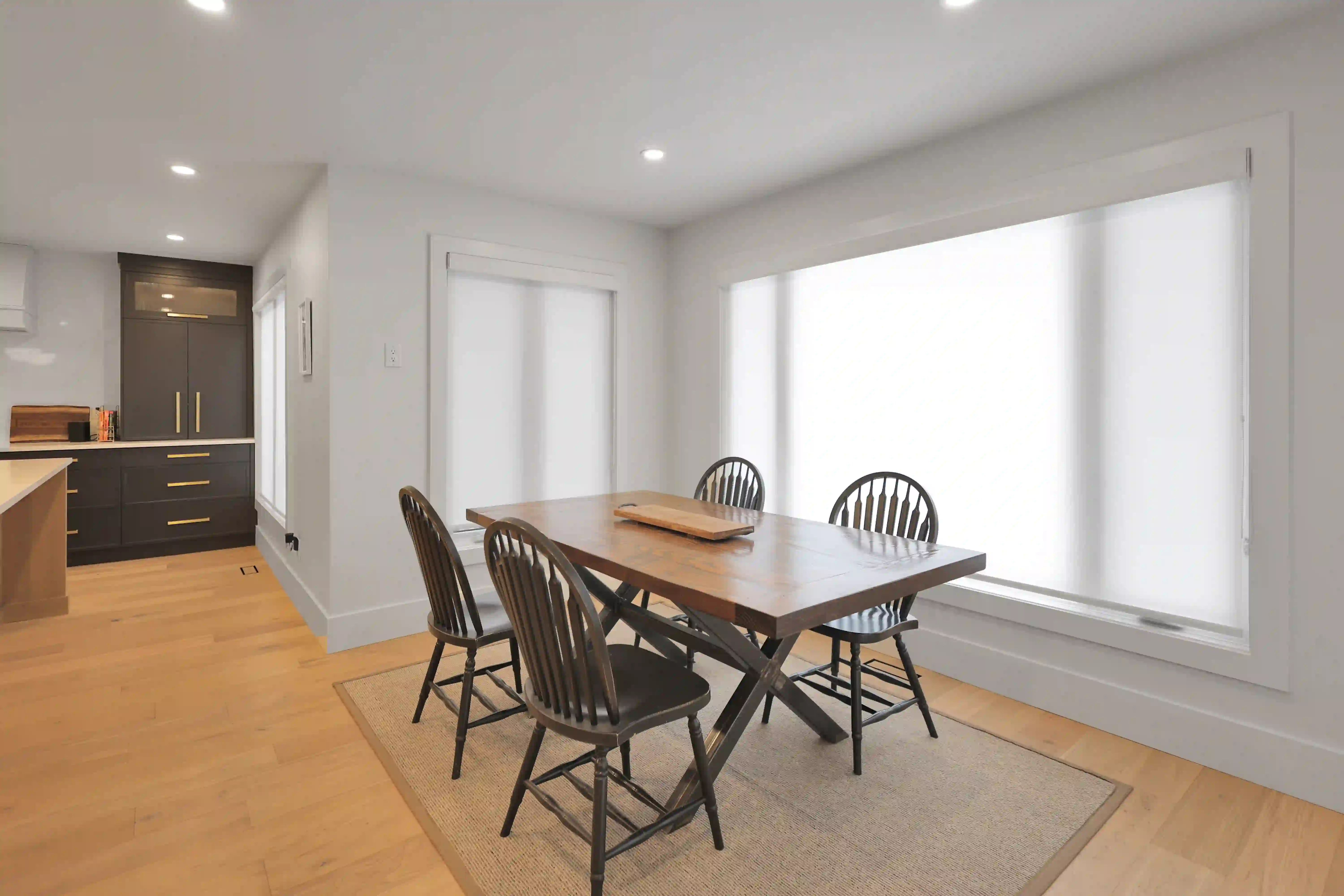 Dining area beside kitchen