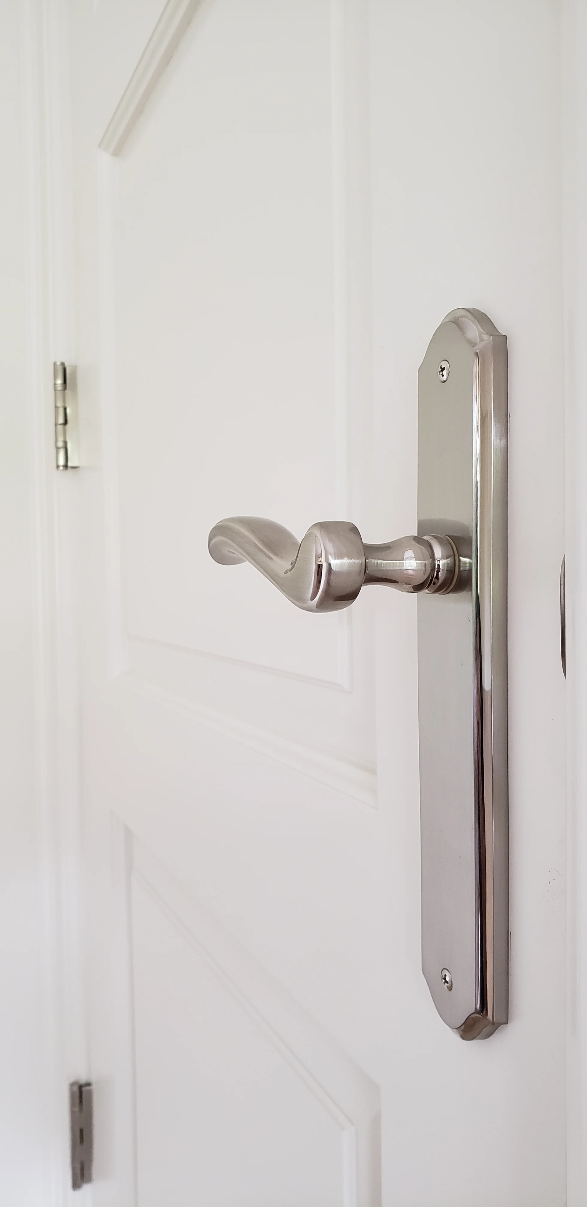 Door hardware detail