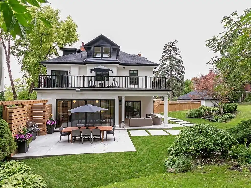 Custom home exterior