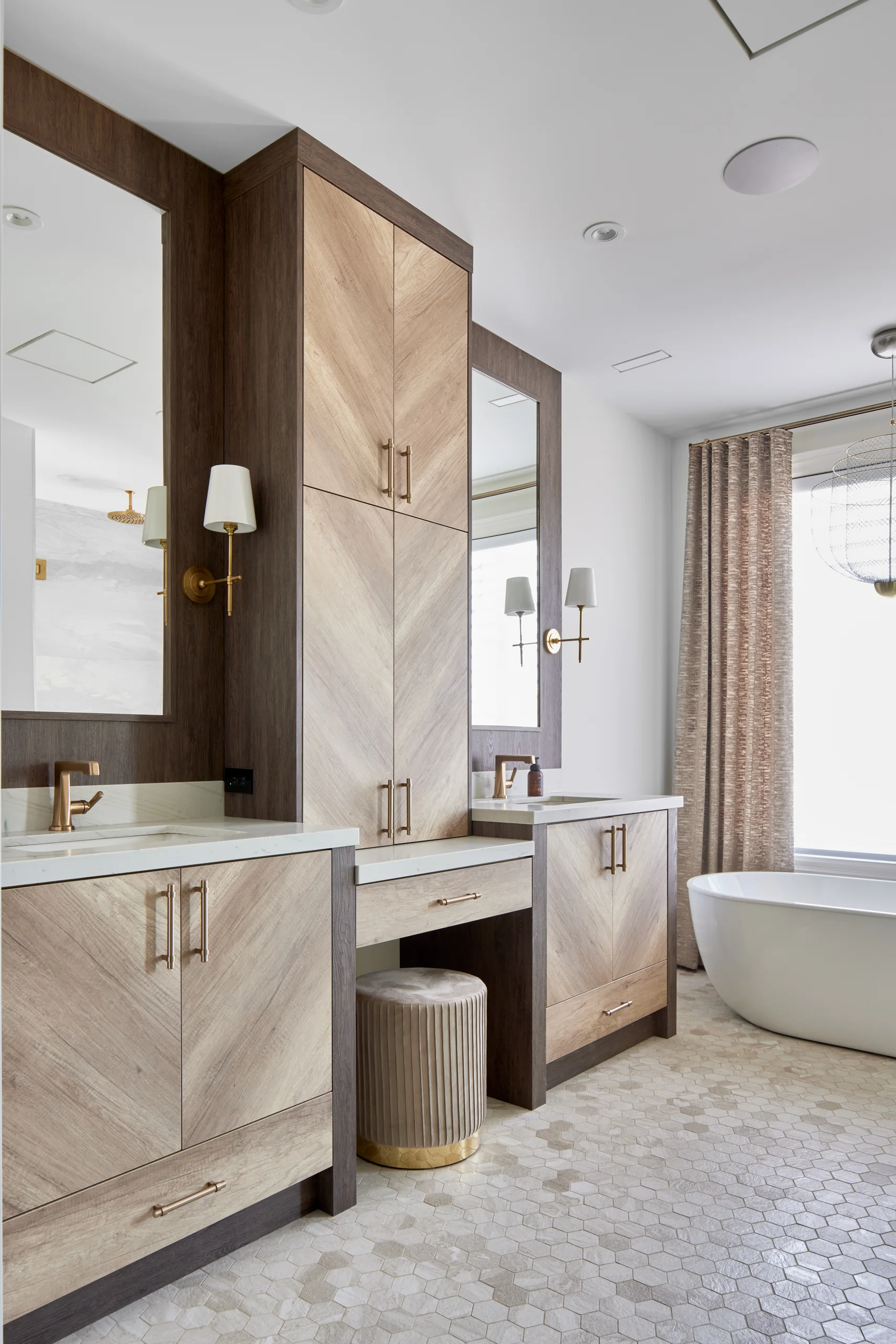 Marble ensuite vanity