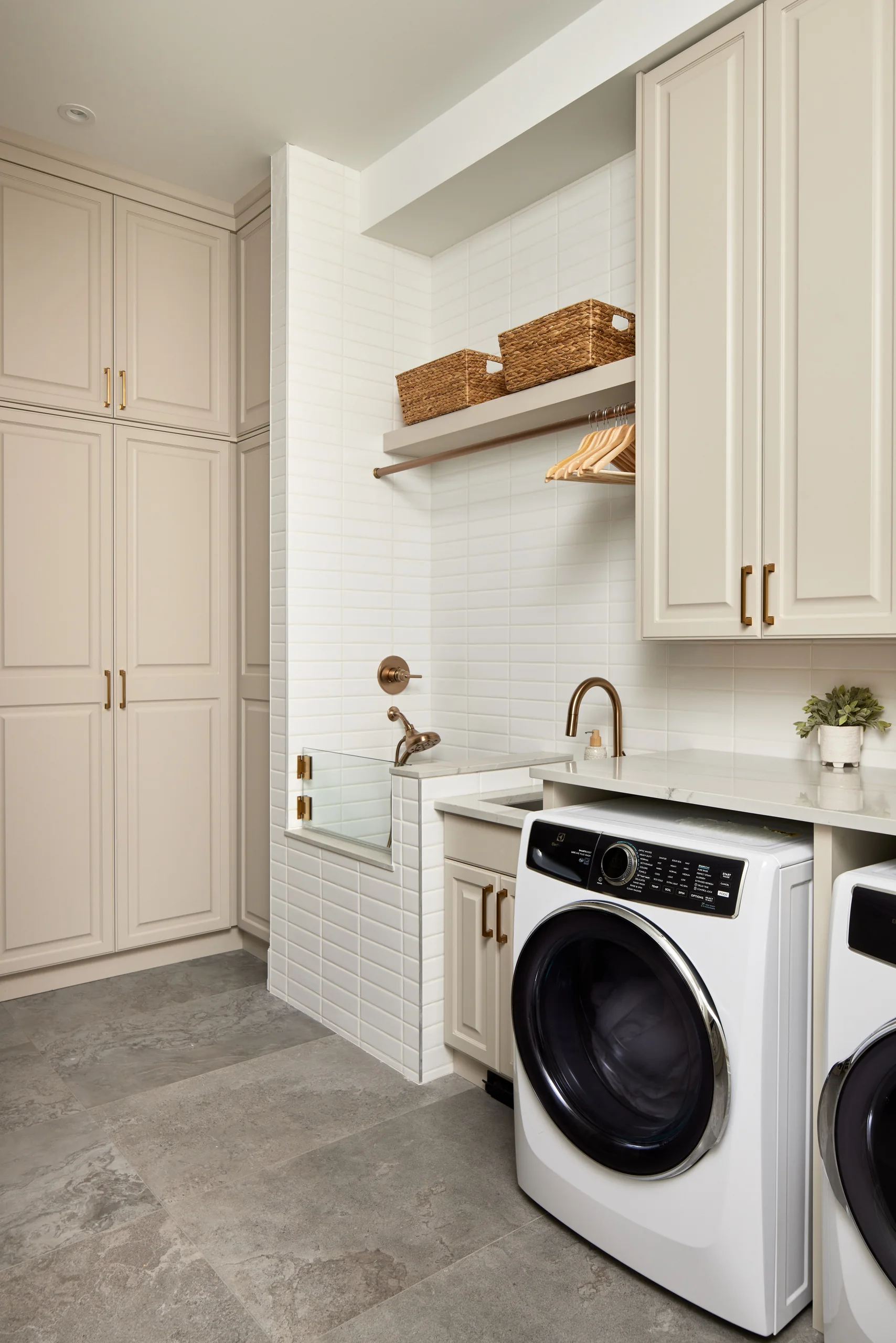 Laundry room cabinetry