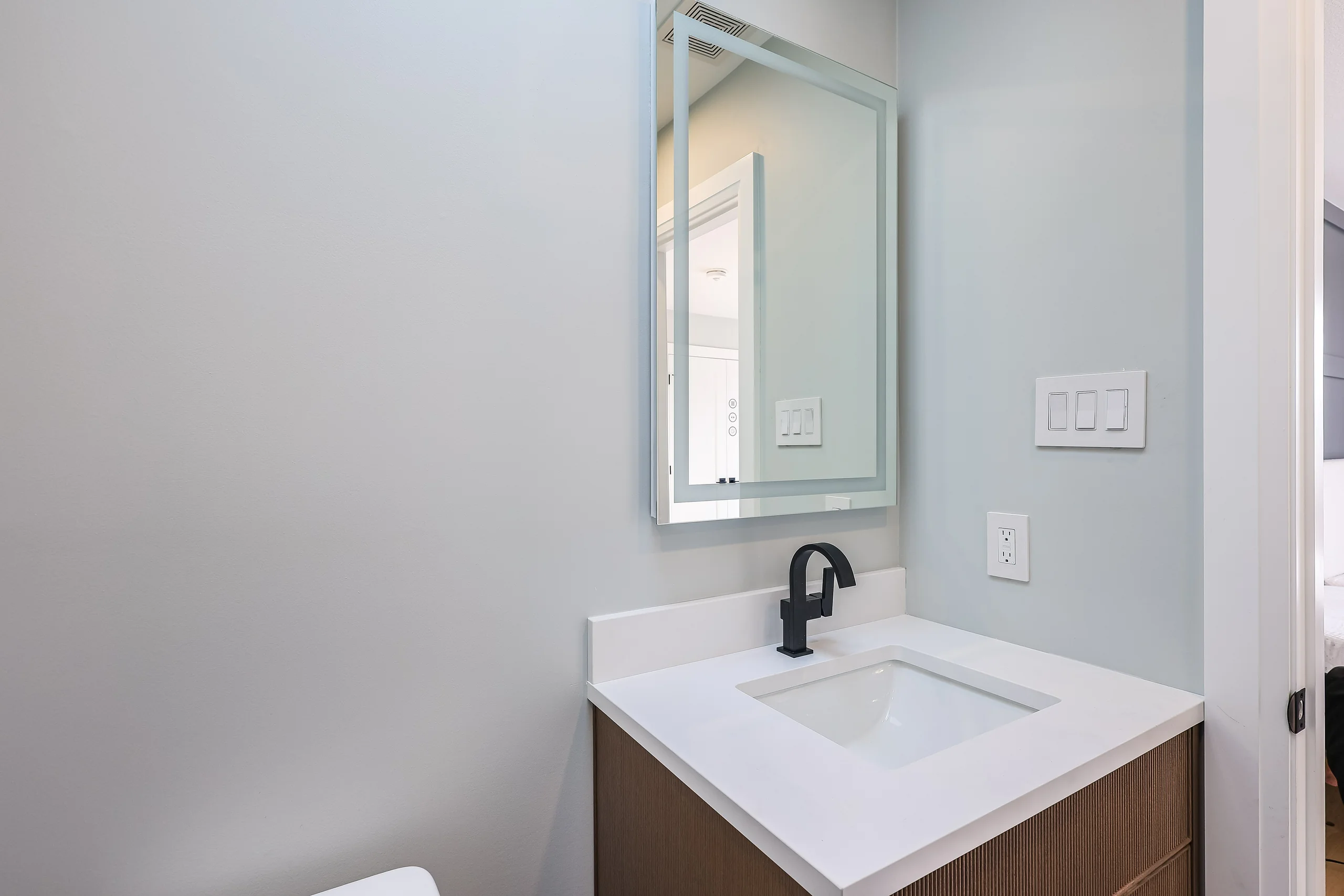 Small bathroom vanity