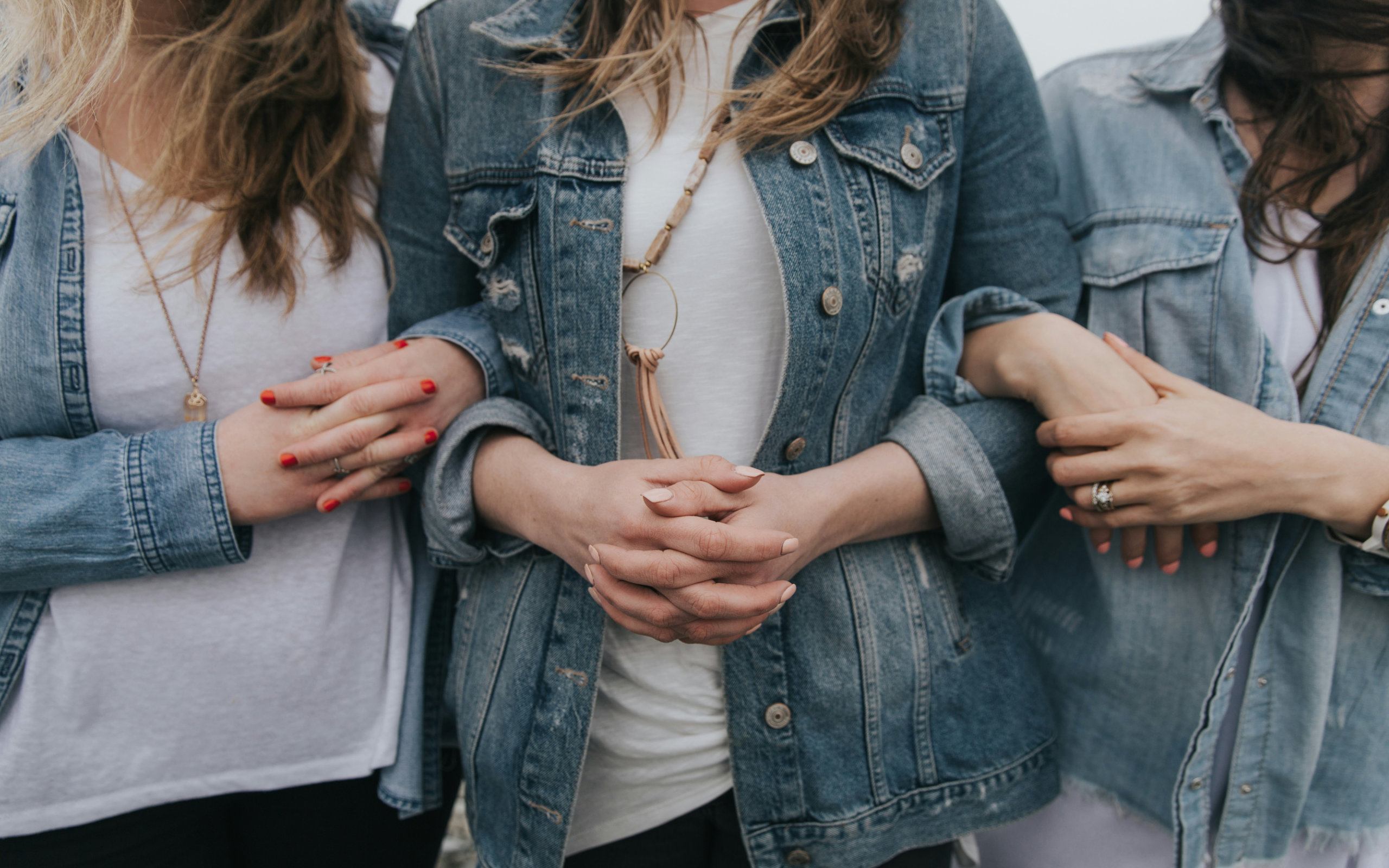 Women supporting one another