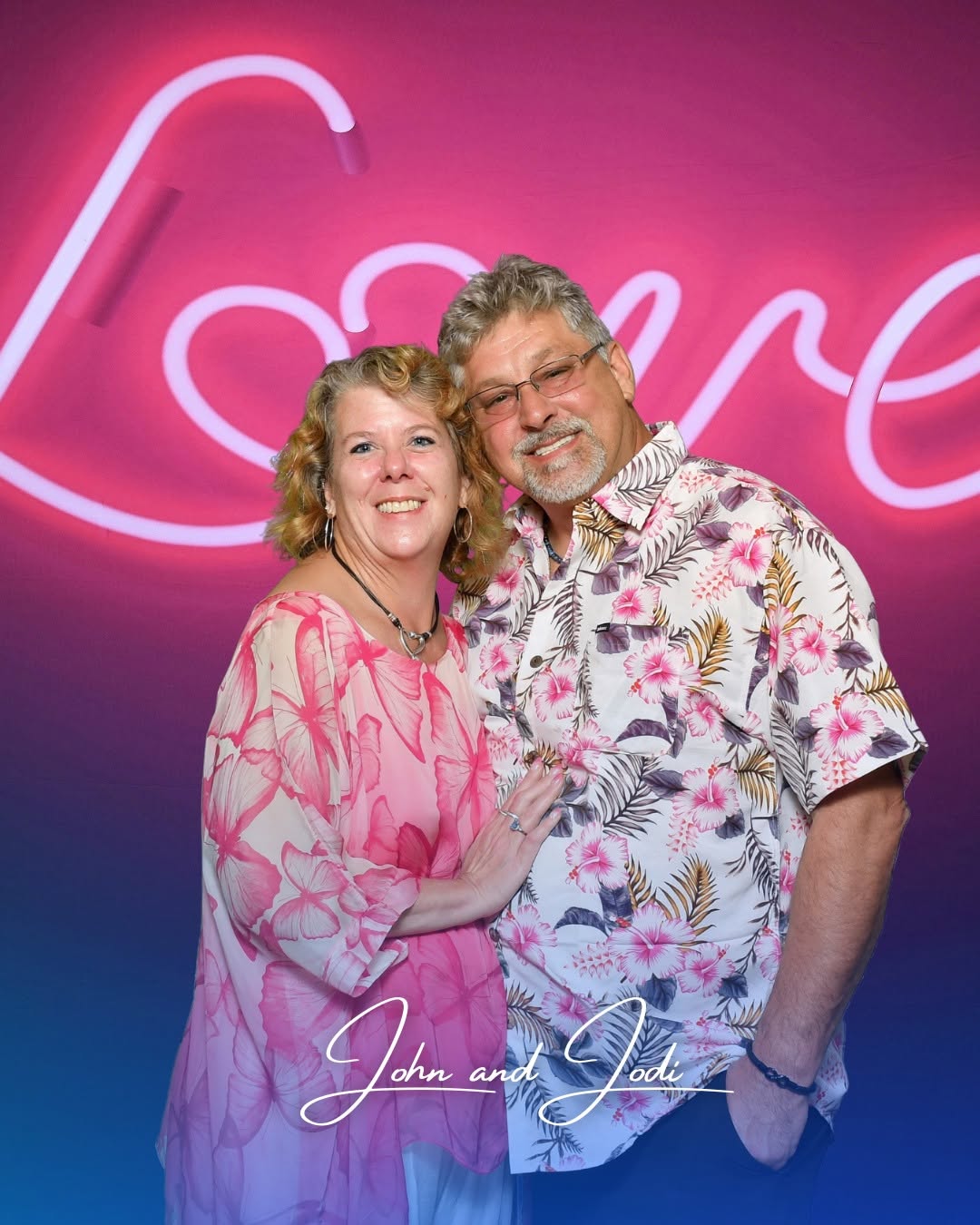 John and Jodi smiling together