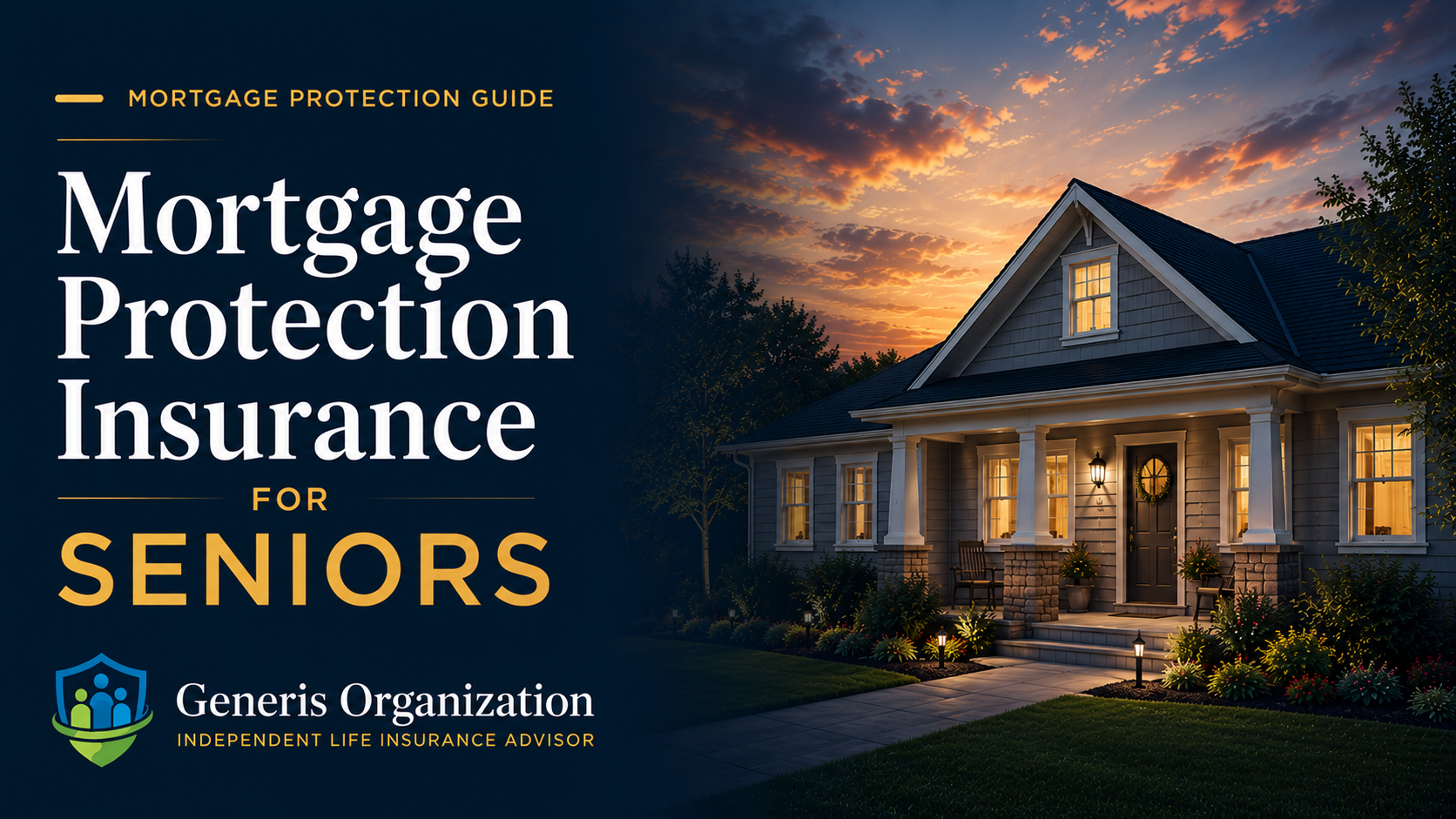 Mortgage Protection Insurance for Seniors educational guide from Generis Organization