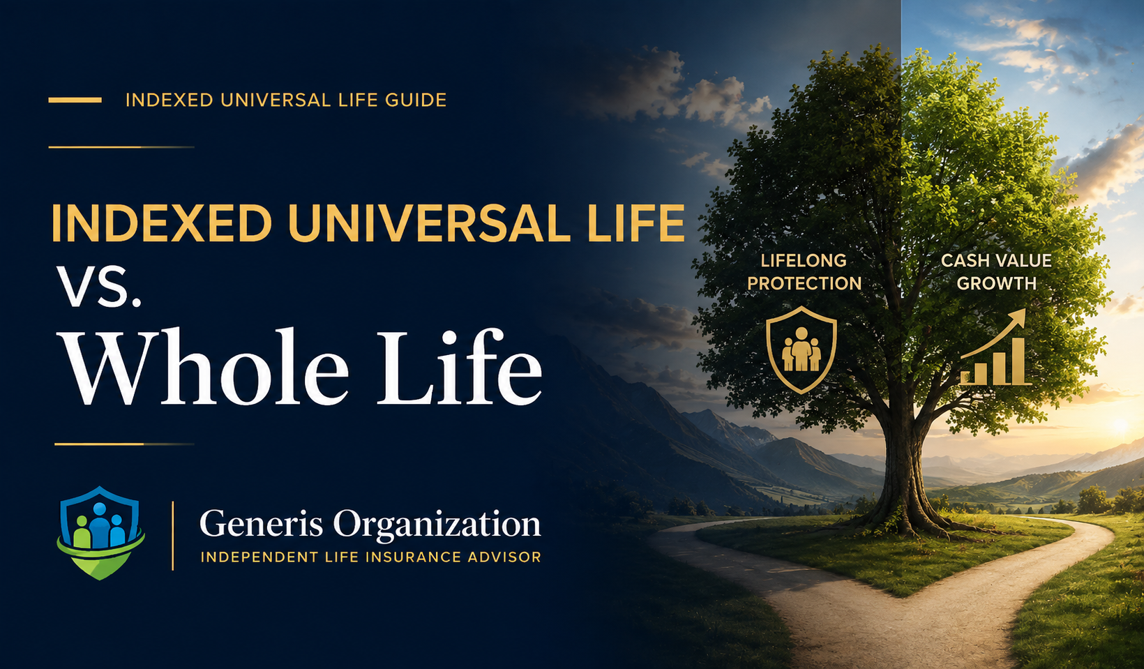 Illustration for Indexed Universal Life vs. Whole Life Insurance